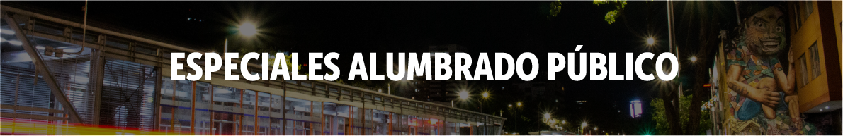 Banner Titulo Especiales Alumbrado Público