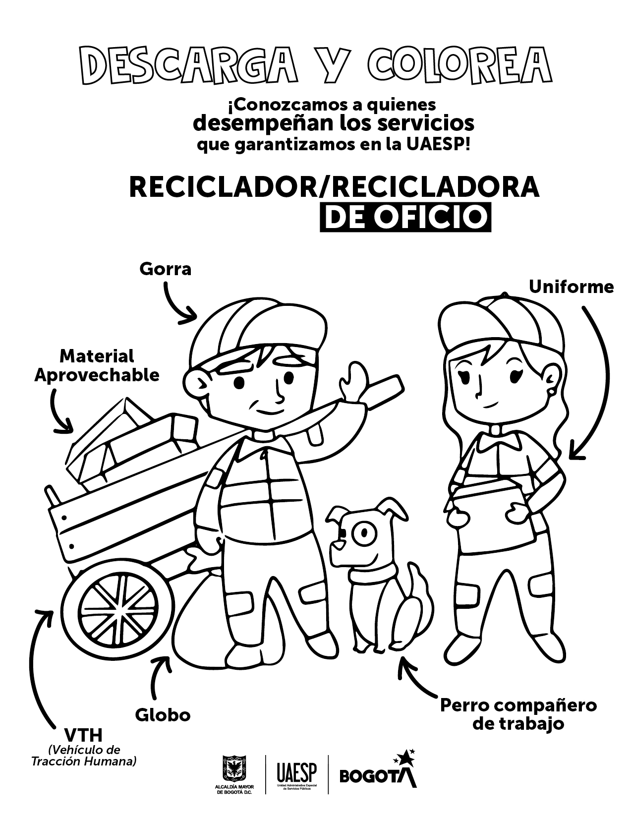Imagen Juego Reciclador o Recicladora de oficio PDF