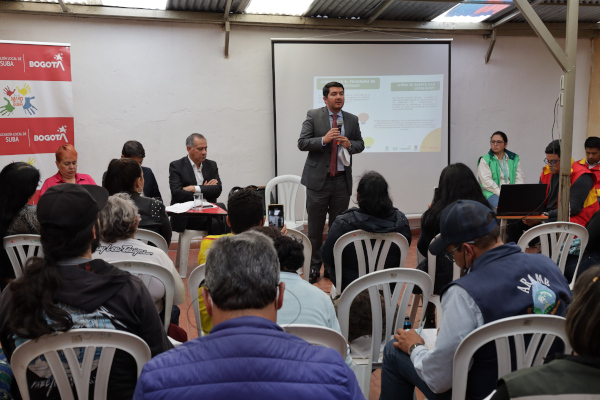 Programa Incentivos Suba. Bogotá. Uaesp. 