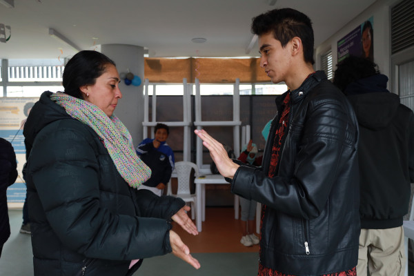 Los talleres se dan a personas de todas las edades de la comunidad de Mochuelo Alto y Bajo.