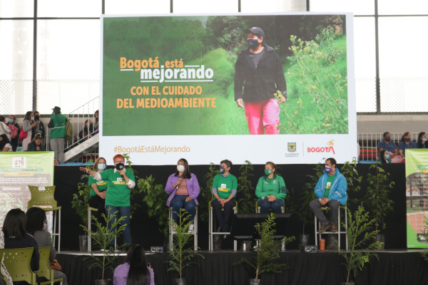 La UAESP participó en el balance de gestión “Bogotá Reverdece”