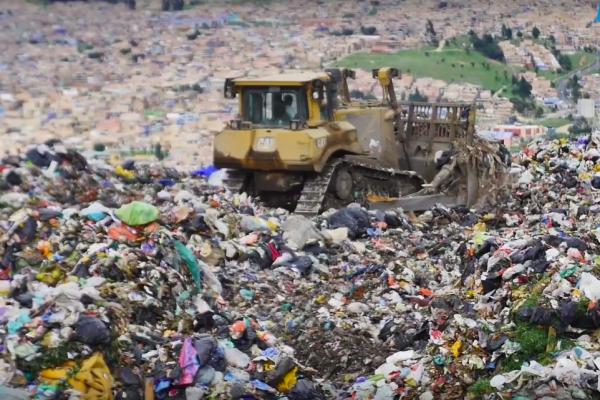 Así es el proceso que se lleva a cabo en la zona de descargue de Doña Juana