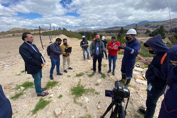 Contraloría de Bogotá visitó Punto Limpio de la UAESP