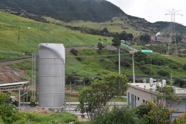 En Doña Juana se aprovechan los gases de los residuos