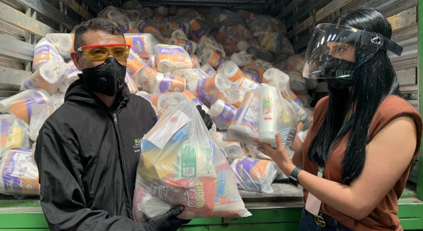 Trabajo con recicladores en pandemia