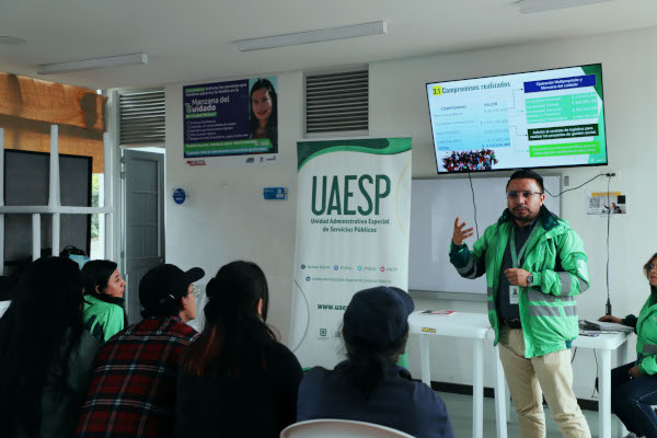 Gestor Social de la UAESP,   evidencia las acciones y gestión realizada por parte de la Subdirección de Disposición Final.