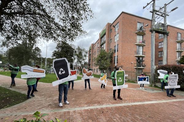 Bogotá avanza en la recolección de residuos orgánicos