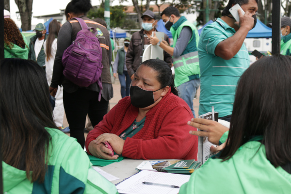 Recicladores disfrutaron en familia una mañana de música y baile