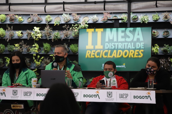 Amplia participación en la II Mesa Distrital de Recicladores 2020