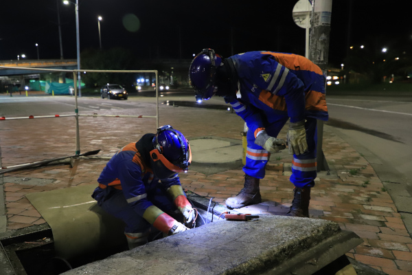 Restablecimos alumbrado público afectado por hurto en la Autonorte 