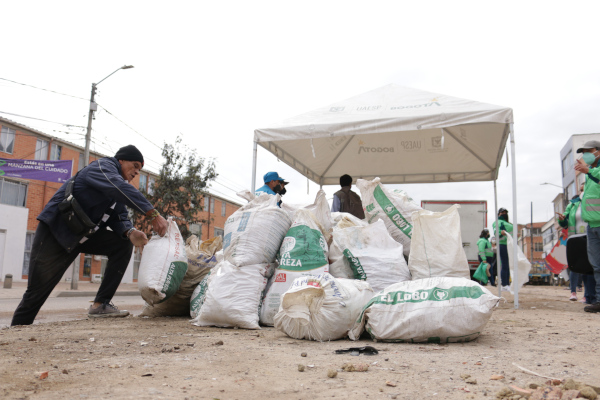 La comunidad de Bosa participó activamente en Juntos Limpiamos Bogotá