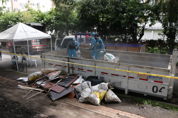 Recicladores se suman a la estrategia del Distrito Juntos Limpiamos Bogotá