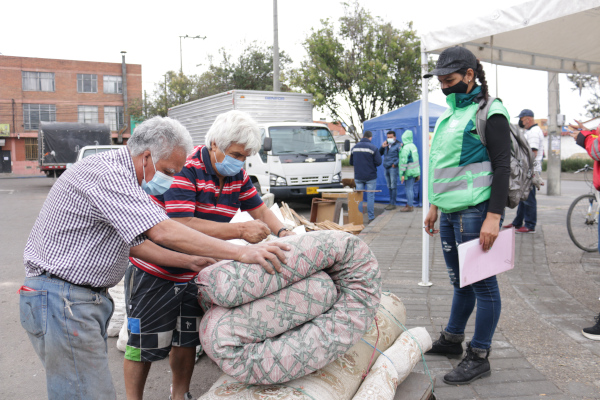 Juntos Limpiamos Bogotá recogió 58 toneladas de residuos voluminosos en Tunjuelito