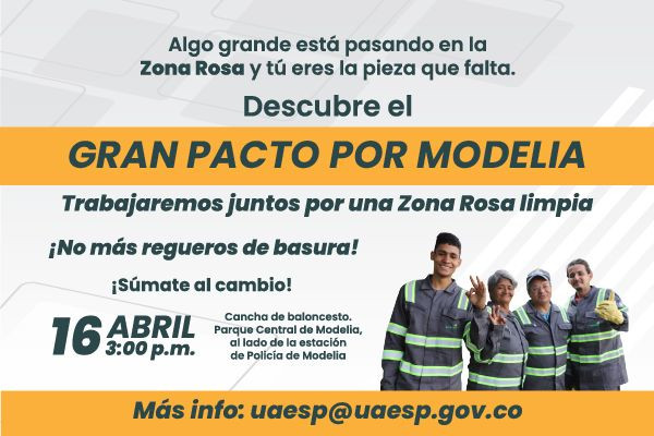  Invitación firma del Gran Pacto por Modelia.