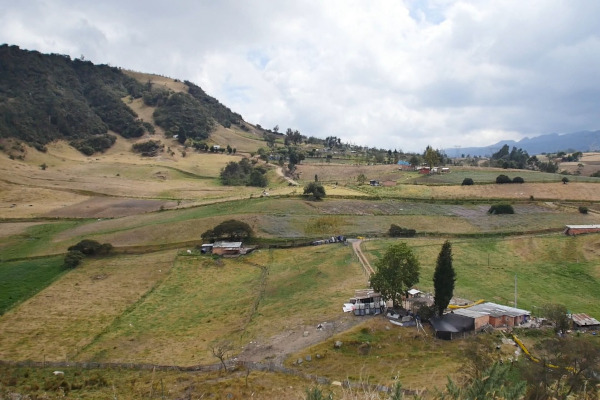 Zona rural de Mochuelo Alto, al sur de Bogotá.