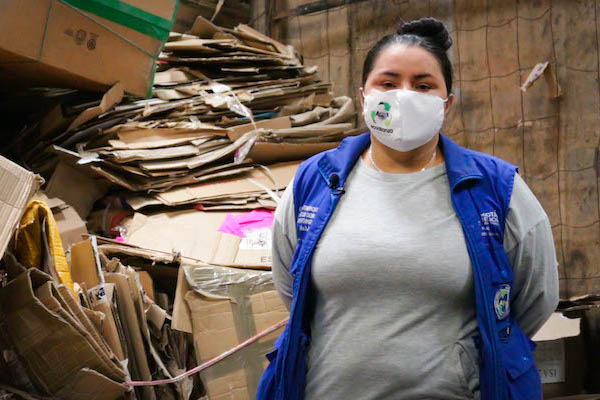 Magda Barinas fue escogida como representante de la población recicladora ante el comité del PGIRS.