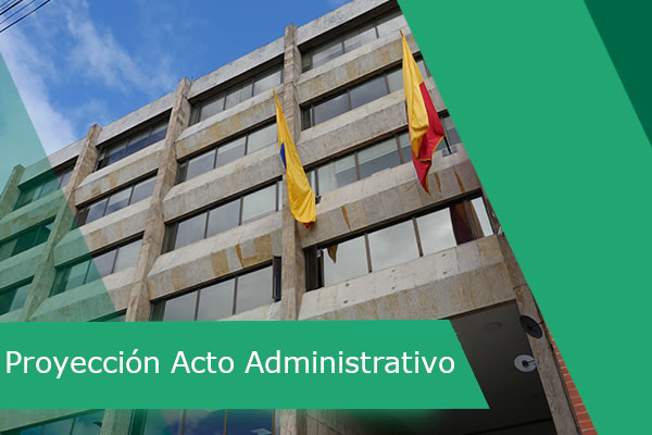 Proyección Acto Administrativo