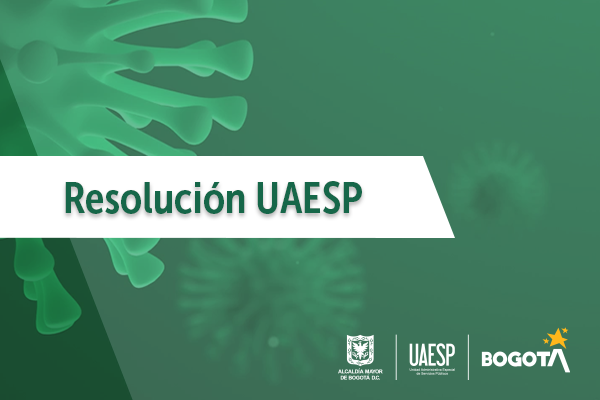 Resolución UAESP 187 de 2020