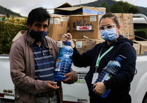 La UAESP le cumple a las comunidades aledañas al Relleno Sanitario Doña Juana