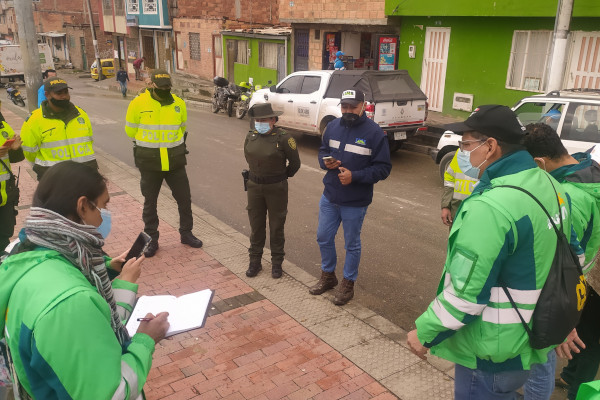 Diferentes entidades trabajan en Mochuelo para garantizar entornos saludables.