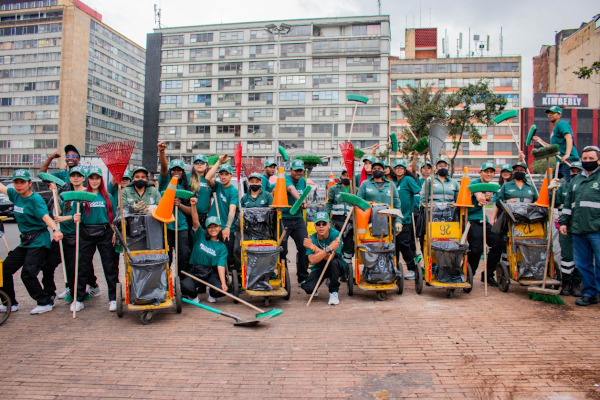 El Escuadrón de la Limpieza llega para que cuidemos y limpiemos a Bogotá entre todos