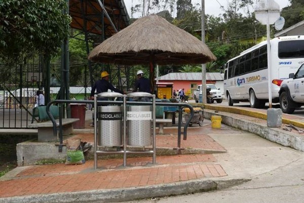 Nuevas canecas llegaron a Sumapaz