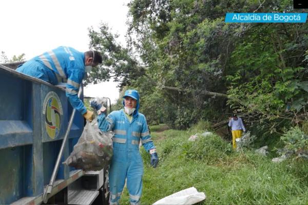 Jornada de limpieza en Usaquén