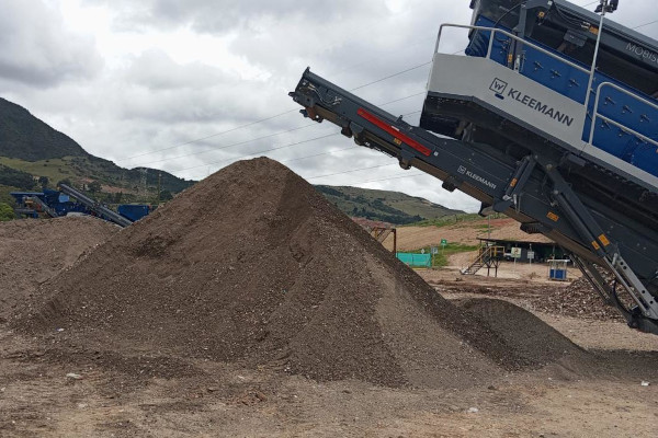 Agregado reciclado obtenido del proceso de Gestión Integral de los RPCC