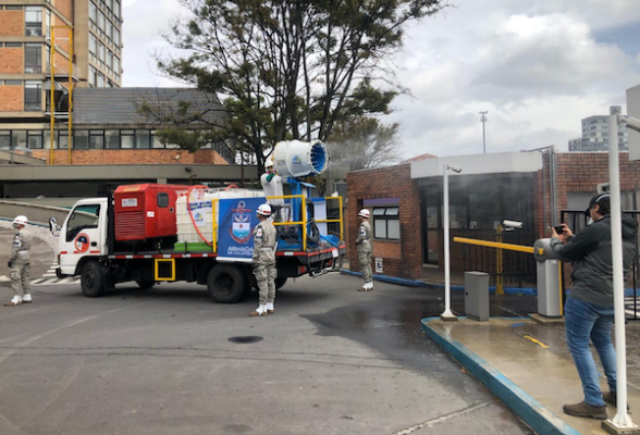 Los operativos especiales de lavado de la UAESP recorren Bogotá