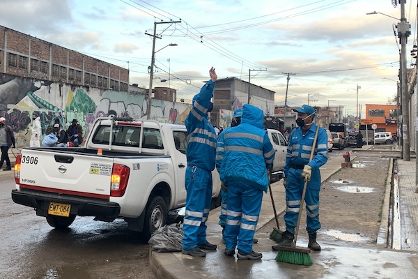 La UAESP mantiene jornadas de limpieza y desinfección en la localidad de Kennedy