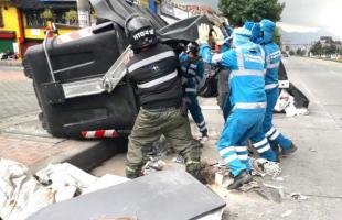 La UAESP supervisó operativos del servicio de aseo luego de las marchas