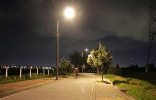 Nueva iluminación para la ciclorruta que conecta a El Tintal con Fontibón