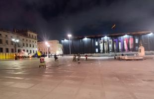 Plaza de Bolívar limpia