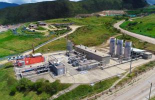 Imagen panorámica de la Planta de Biogás Colombia, ubicada en Doña Juana.