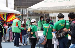 Cerca de 600 personas disfrutaron de la Feria de Servicios en Mochuelo Bajo