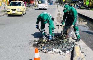 La UAESP supervisó operativos del servicio de aseo luego de las marchas