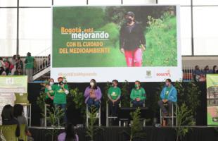 La UAESP participó en el balance de gestión “Bogotá Reverdece”