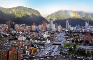 Panorámica de Bogotá.