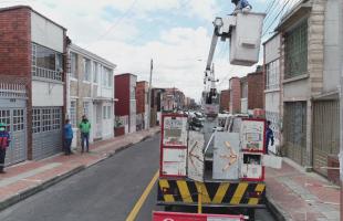 Bogotá avanza en la modernización del alumbrado público