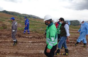 Recorrimos el Parque de Innovación Doña Juana con representantes de entidades nacionales