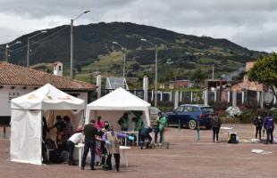 Habitantes de Quiba participaron en Feria de Servicios Interinstitucional