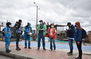 “Asómate a la Ventana” llegó al barrio Paticos, de Mochuelo Bajo