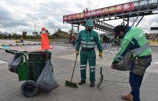 La UAESP participó en Juntos Cuidamos Bogotá