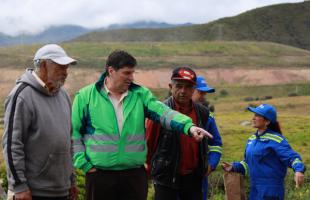 La UAESP escuchó las inquietudes de la comunidad sobre la operación en Doña Juana. 