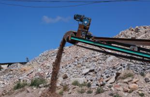 Material seleccionado que saldrá a varios puntos de la ciudad en los que hay obras de infraestructura vial. 