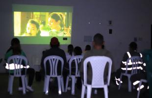 La estrategia Cine Carreta llegó a la localidad de Barrios Unidos