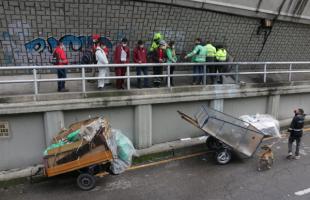 UAESP intervino puente vehicular de la Calle 100 con Carrera 15