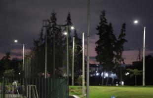 Galería fotográfica del alumbrado público en el parque La Alejandra, localidad Kennedy.