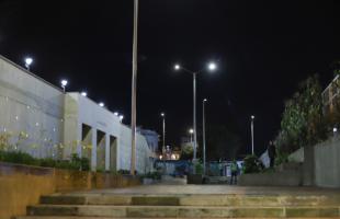La tradicional plazoleta de La Concordia estrena moderna iluminación
