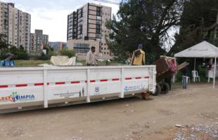 Recicladores se suman a la estrategia del Distrito Juntos Limpiamos Bogotá
